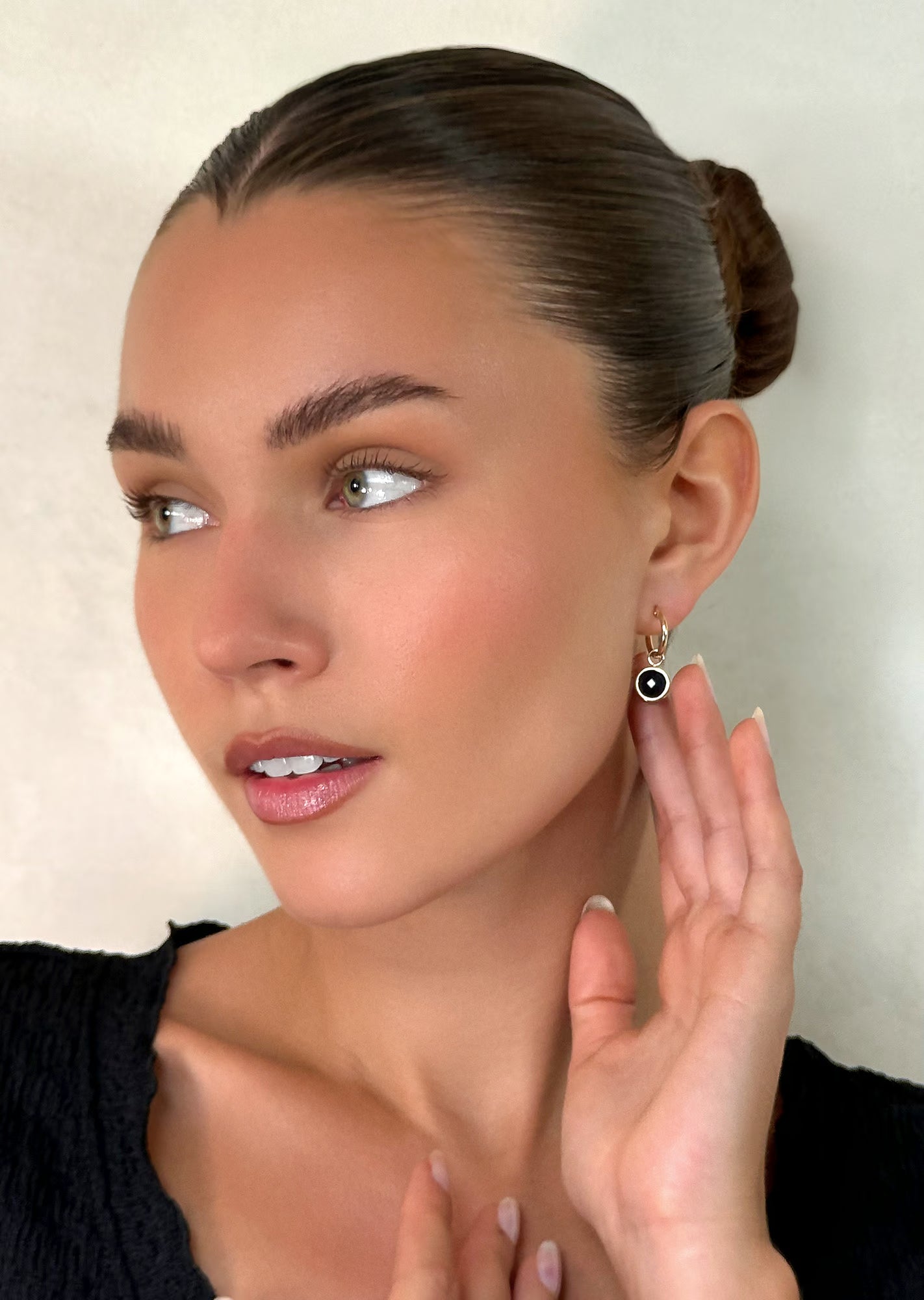 Schwarzer Onyx Petite Set