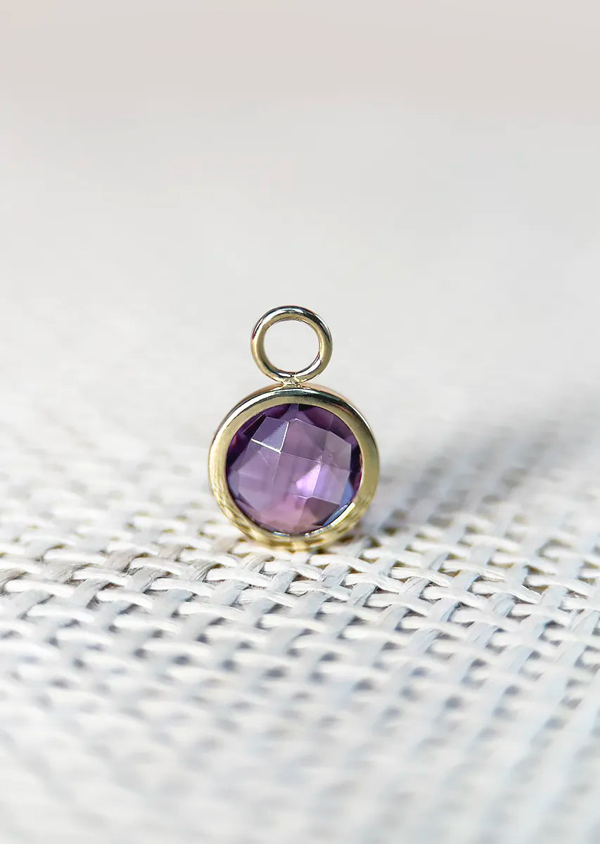 Amethyst Charm